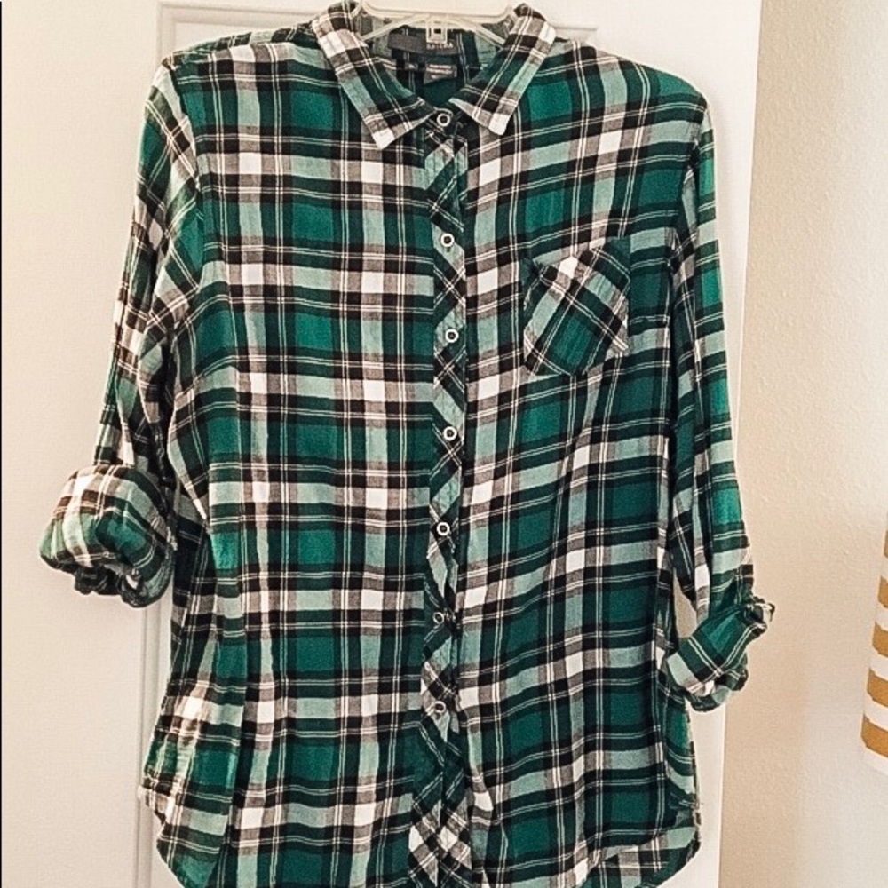 Green Plaid Shirt Purchased at Nordstrom